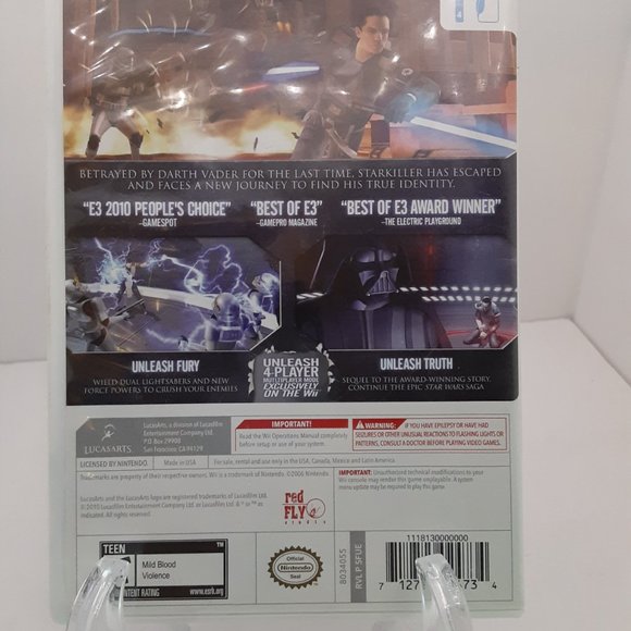 Star Wars: The Force Unleashed II 2 | Complete | Tested (Nintendo Wii, 2010) - Picture 2 of 3